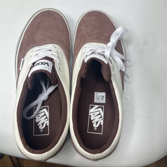 Vans Skate Shoes Mens Size 8.5 Doheny Retro Suede Canvas Root Beer 751505 Sneake - Picture 9 of 10